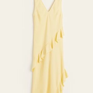 H&M Flounce Trimmed Dress